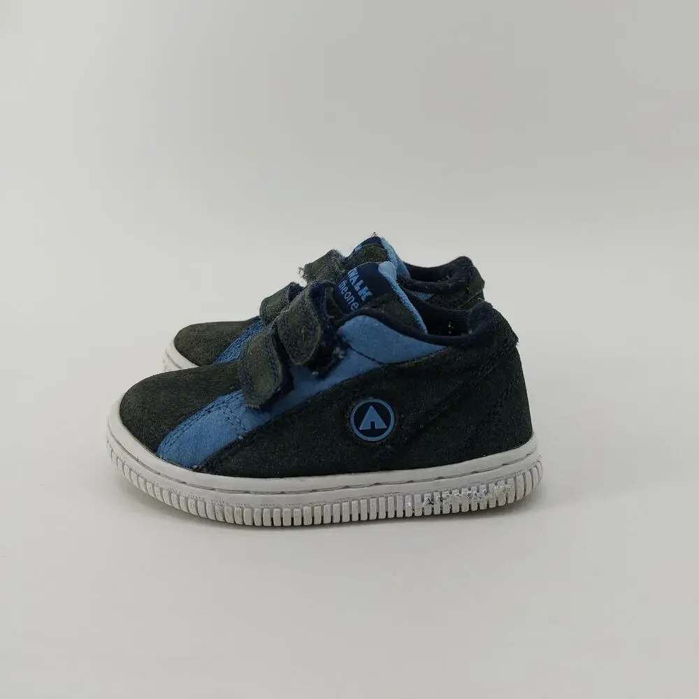 Airwalk Leather Upper Size 6.5 Toddler Hook & Loop Boys